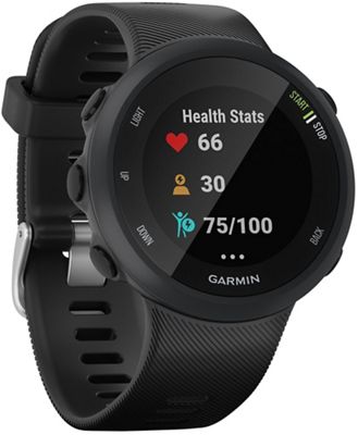 Garmin Forerunner 45-45S GPS Running Watch - Black - Black - Large, Black - Black